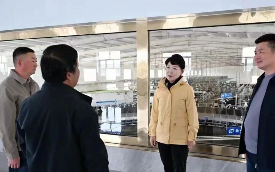 內(nèi)蒙古自治區(qū)主席王莉霞一行考察調(diào)研內(nèi)蒙古興然農(nóng)牧業(yè)有限公司